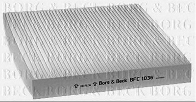 BORG & BECK bfc1036 -  Фильтр воздуха в салоне